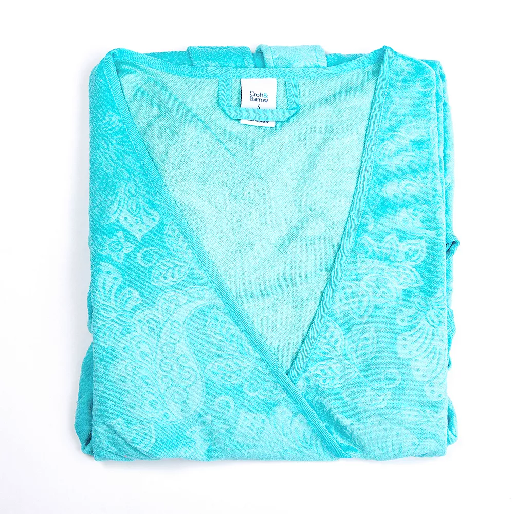 Plus Size Croft & Barrow® Short Sleeve Terry Wrap Robe 6 Plus Size Croft & Barrow® Short Sleeve Terry Wrap Robe - Image 6