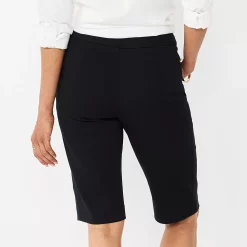 Women's Croft & Barrow® Effortless Stretch Skimmer Shorts -Outlet Croft & Barrow Store 5929121 ALT