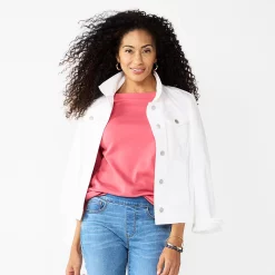 Women's Croft & Barrow® Boatneck Top -Outlet Croft & Barrow Store 6120225 Watermelon Soda